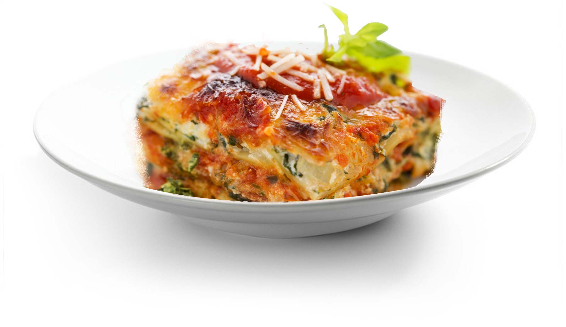 Assiette-lasagnes