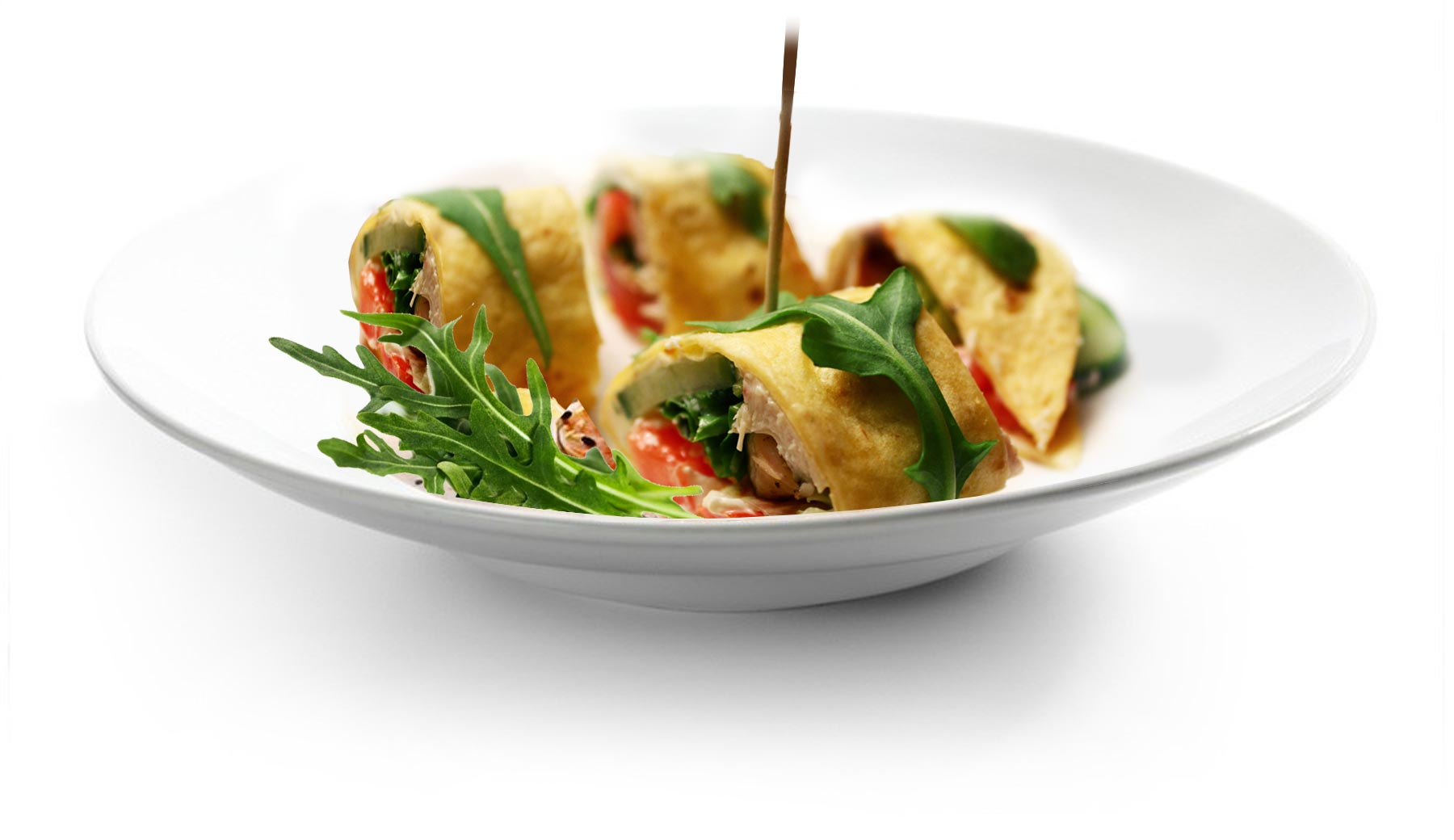 assiette-wraps-crabe-roquette